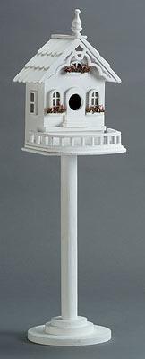 Victorian Bird House on Stand